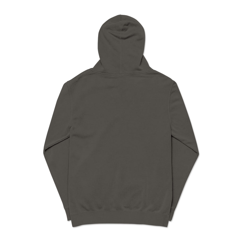 Unisex Embroidered KY Pigment-Dyed Hoodie