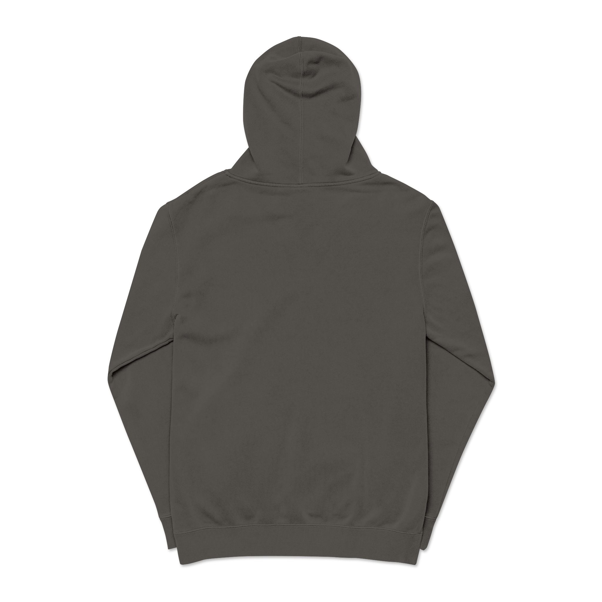 Unisex Embroidered KY Pigment-Dyed Hoodie