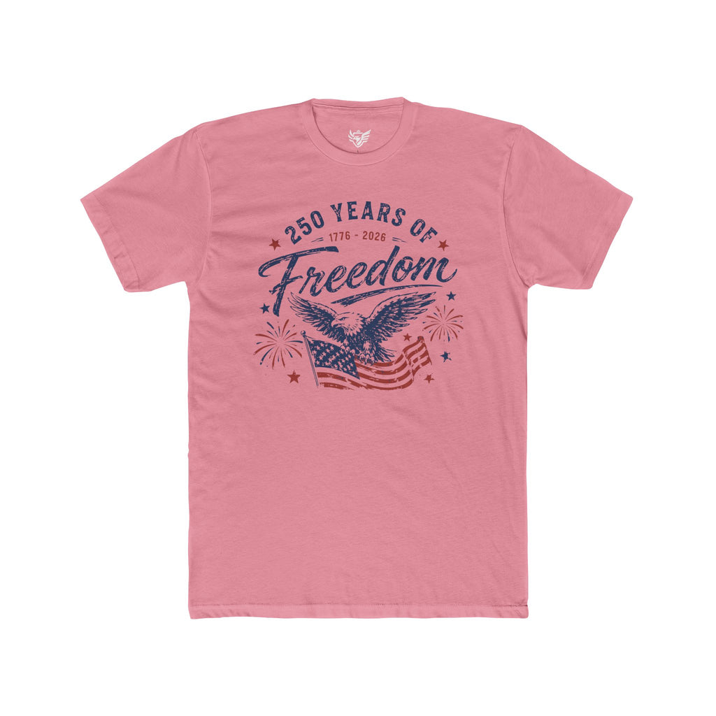 250 Years of Freedom Cotton Crew Tee
