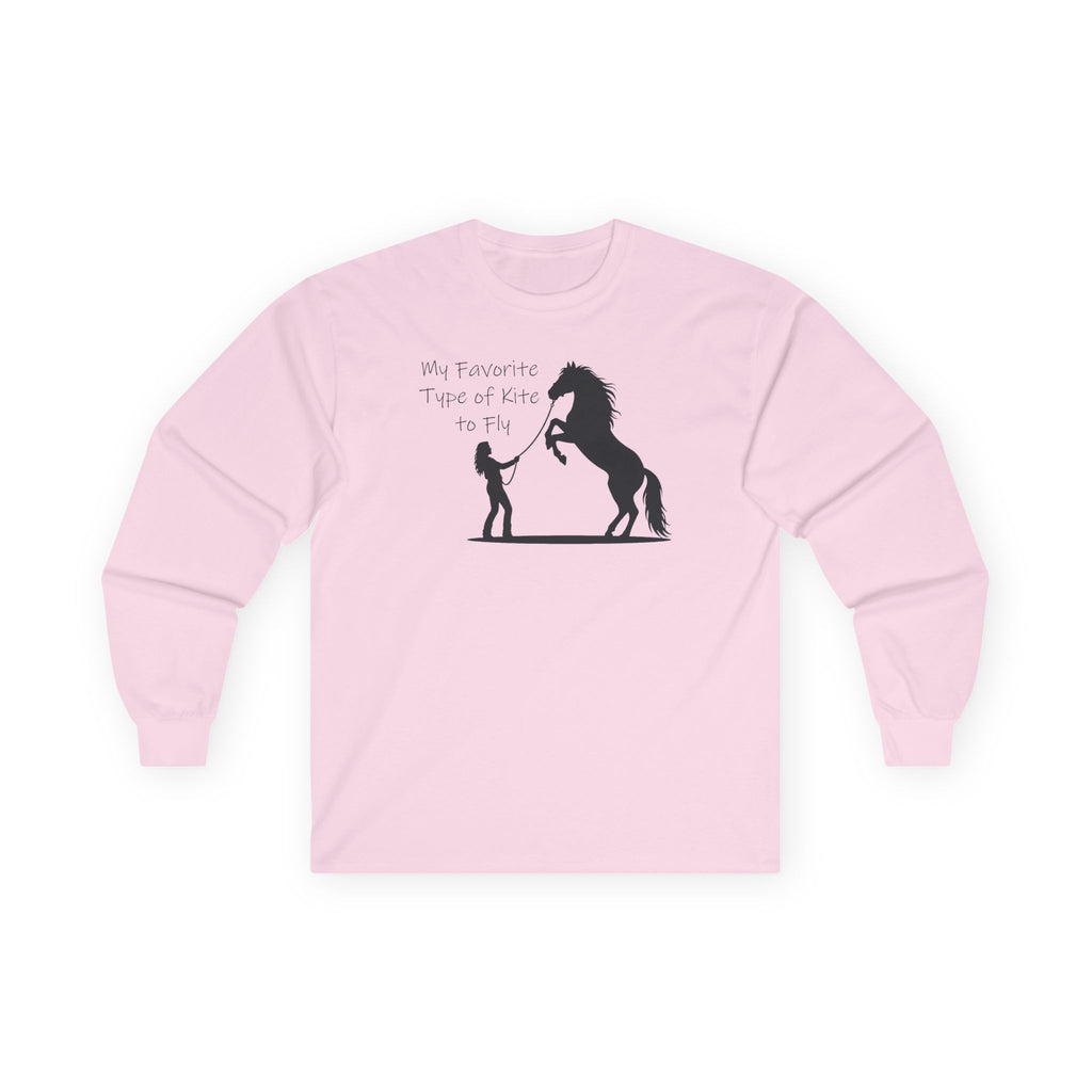My Favorite Type of Kite Cotton Long Sleeve Tee