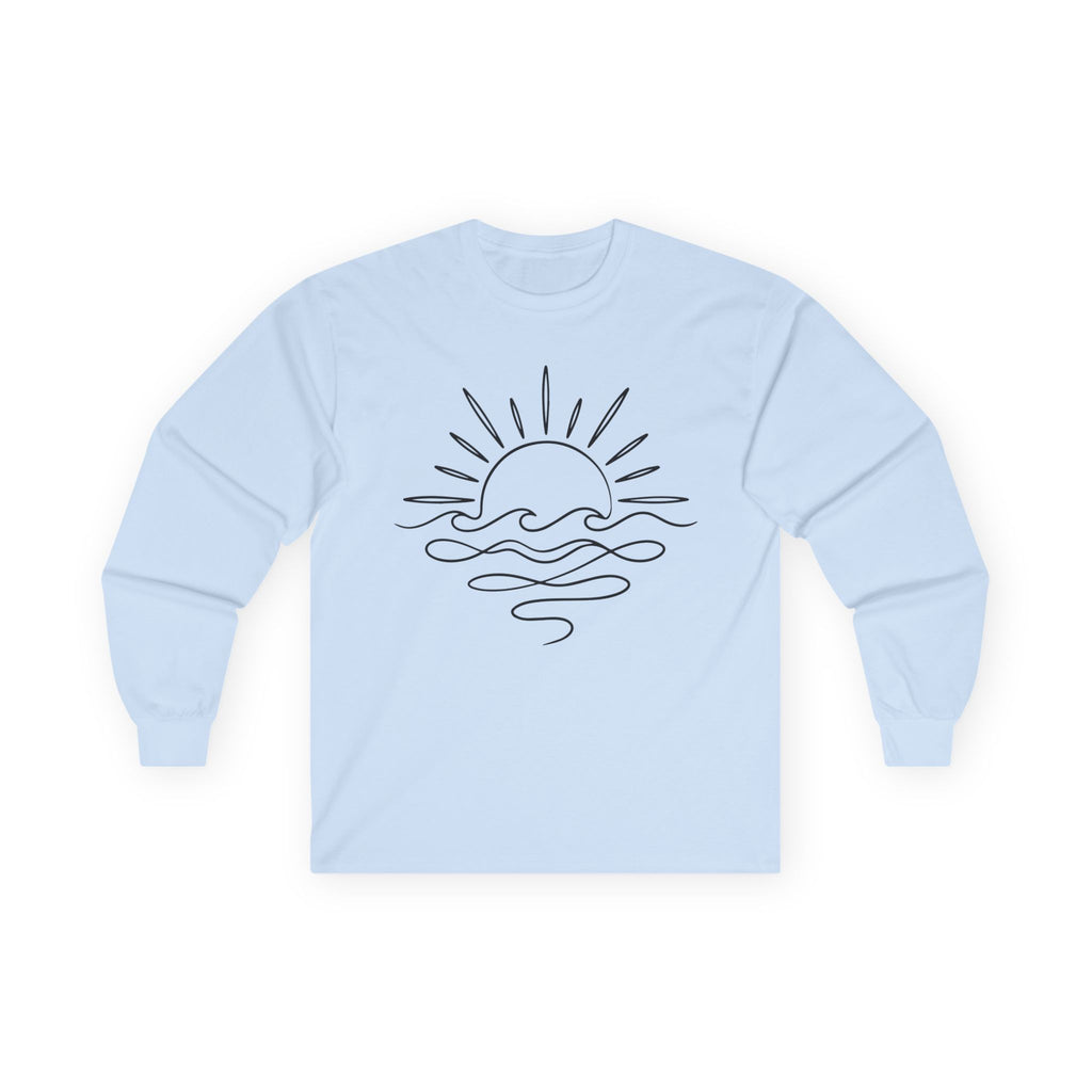 Sunny Sea Cotton Long Sleeve Tee