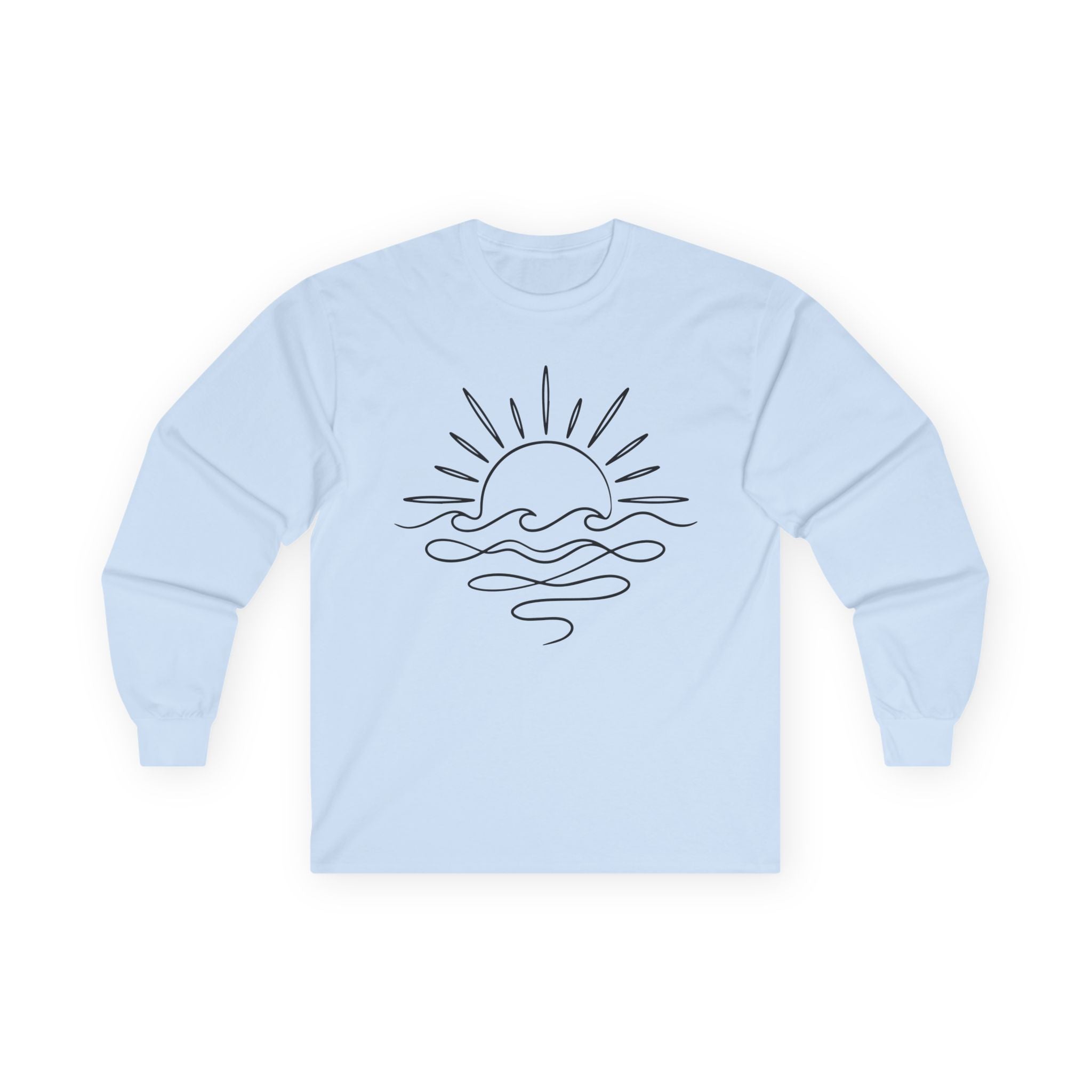 Sunny Sea Cotton Long Sleeve Tee