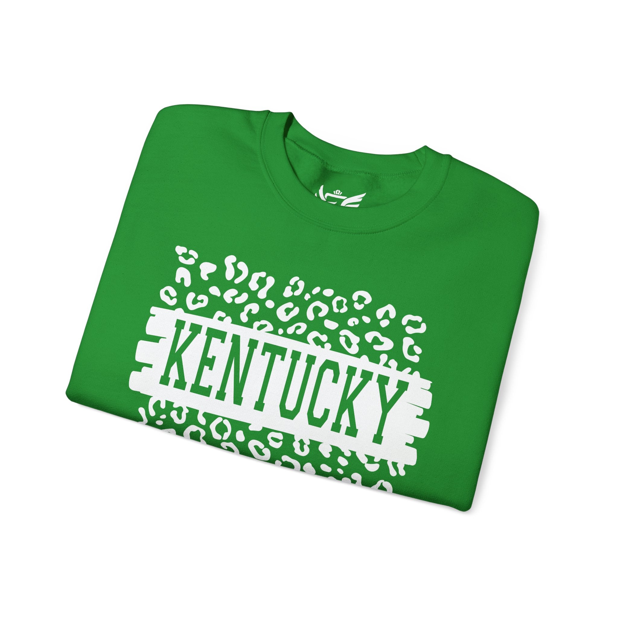 KY Leopard Heavy Blend™ Crewneck Sweatshirt