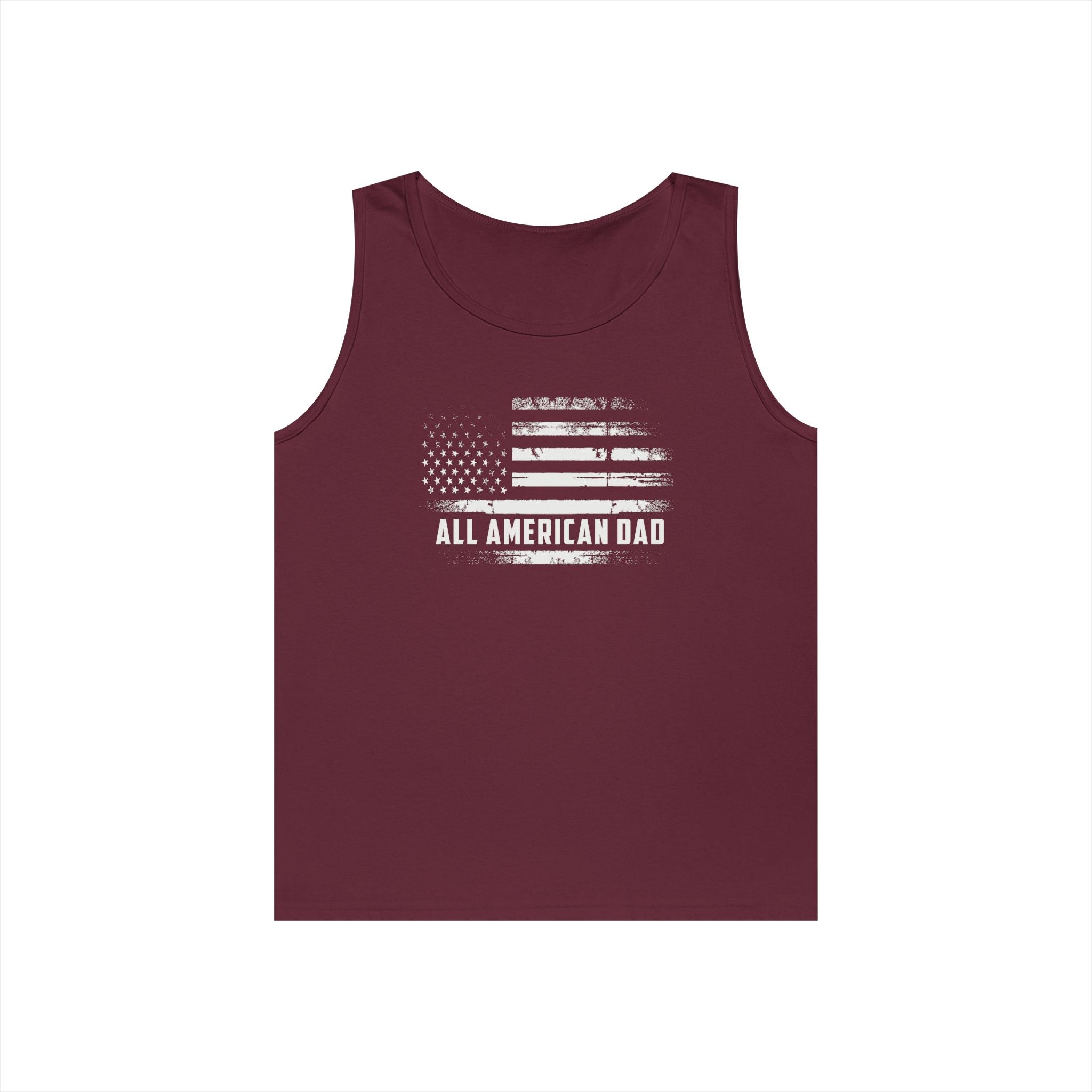 All American Dad Heavy Cotton Tank Top