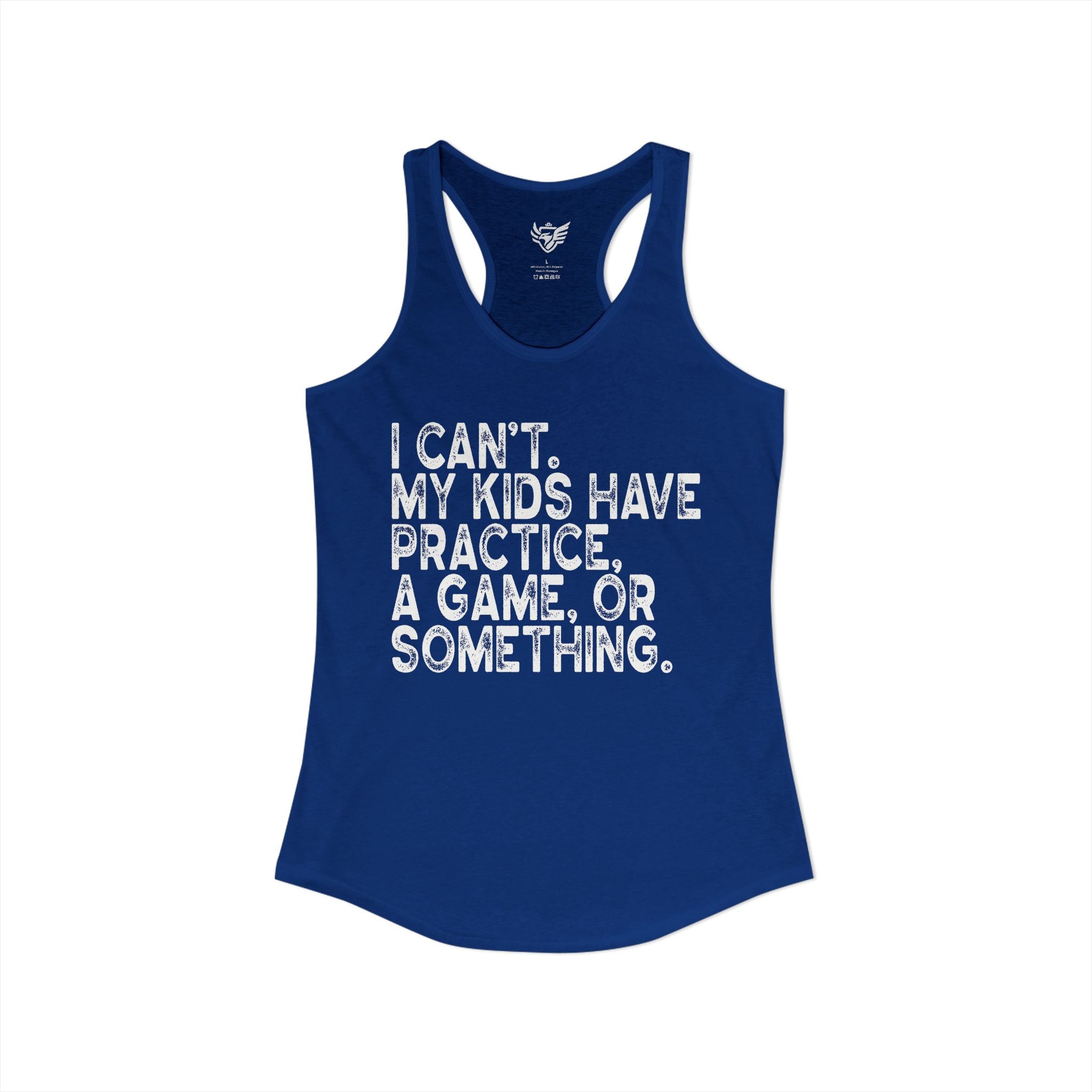 Busy Parents Ideal Racerback Tank