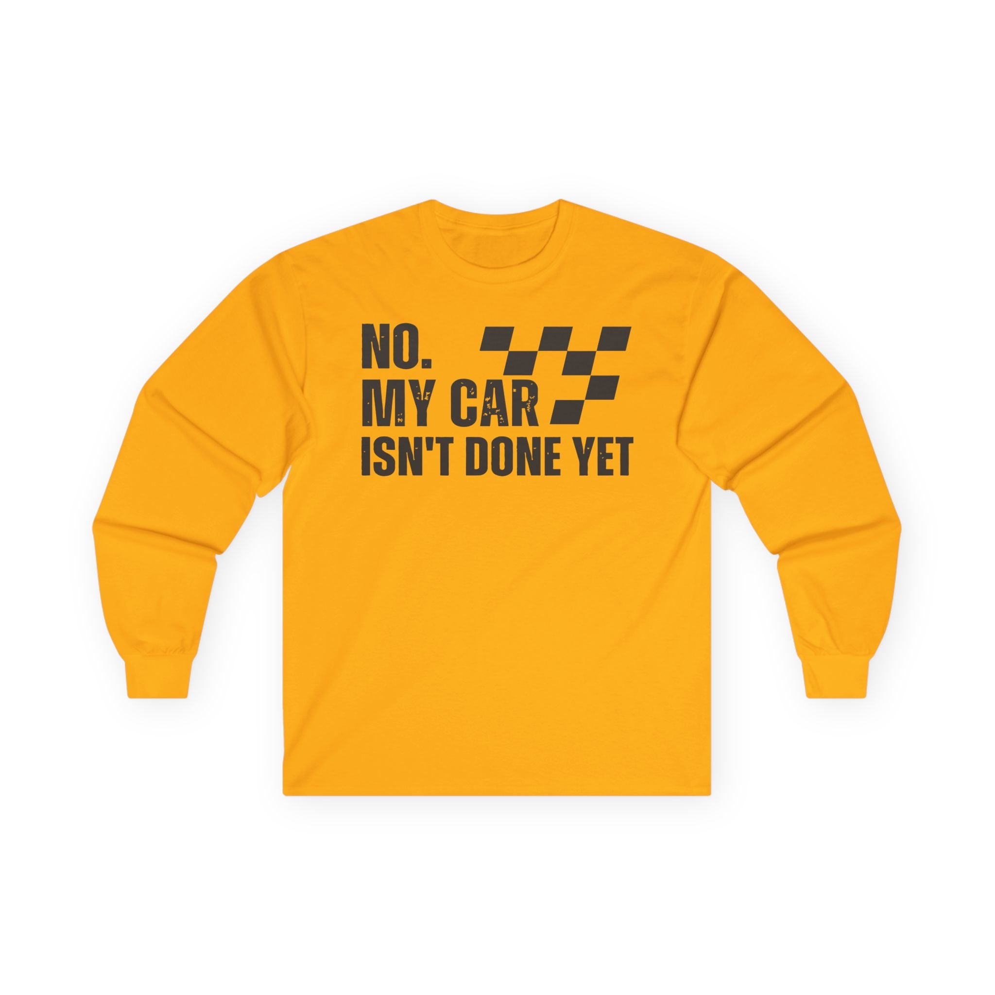 Unfinished Cotton Long Sleeve Tee