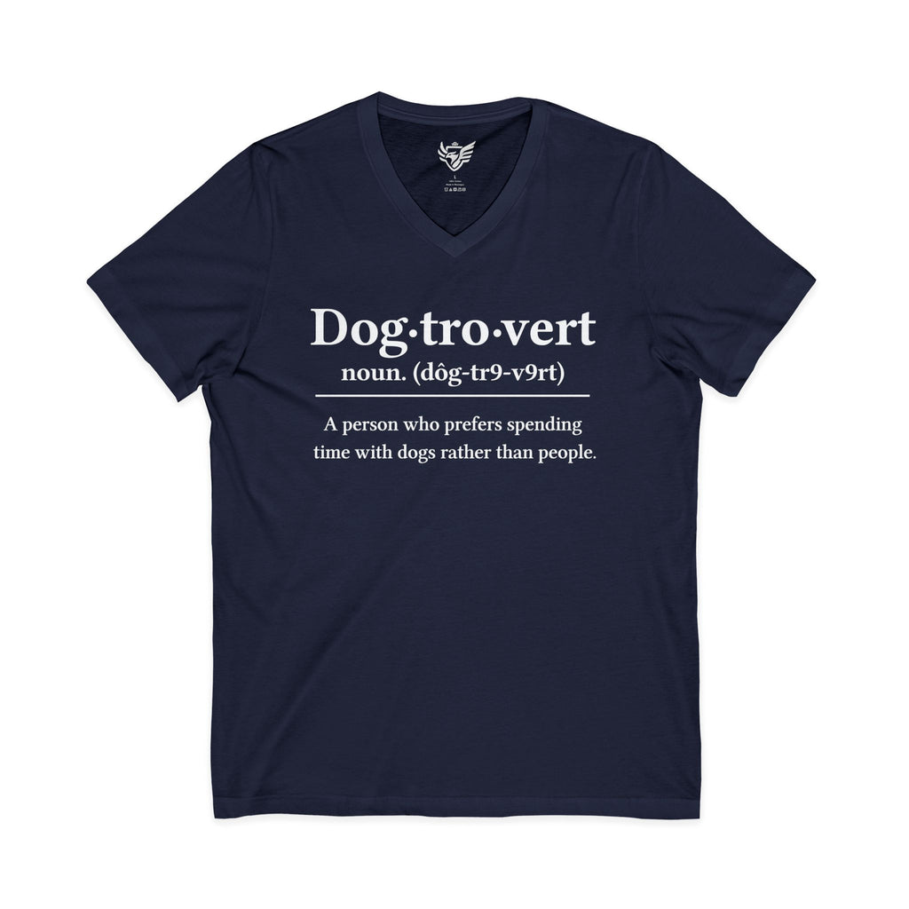 Dog-Tro-Vert Jersey Short Sleeve V-Neck Tee