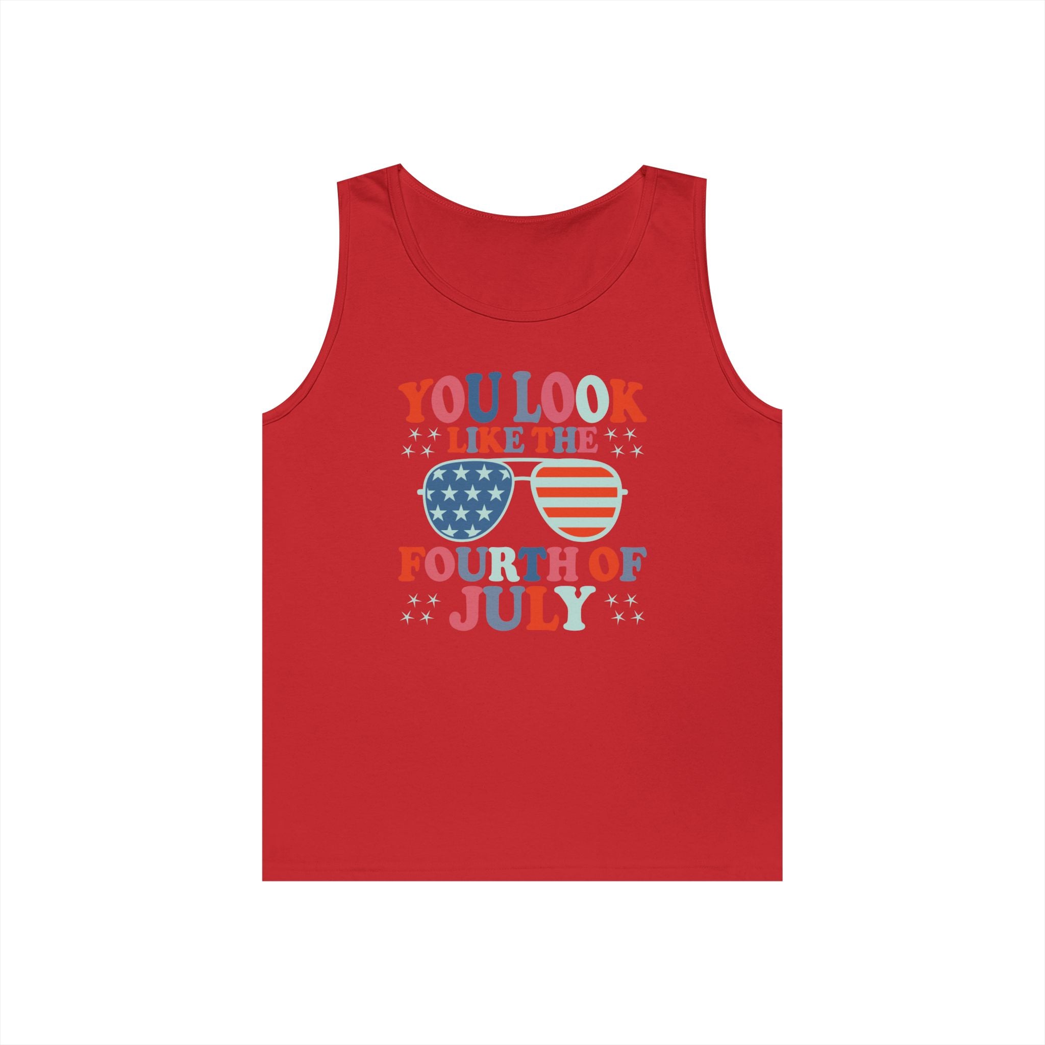 You Look Like Heavy Cotton Tank Top