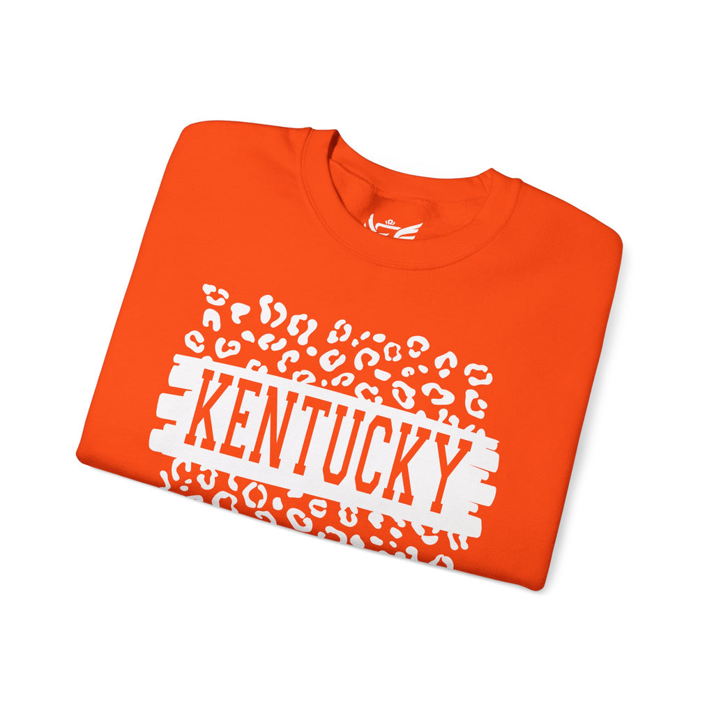 KY Leopard Heavy Blend™ Crewneck Sweatshirt