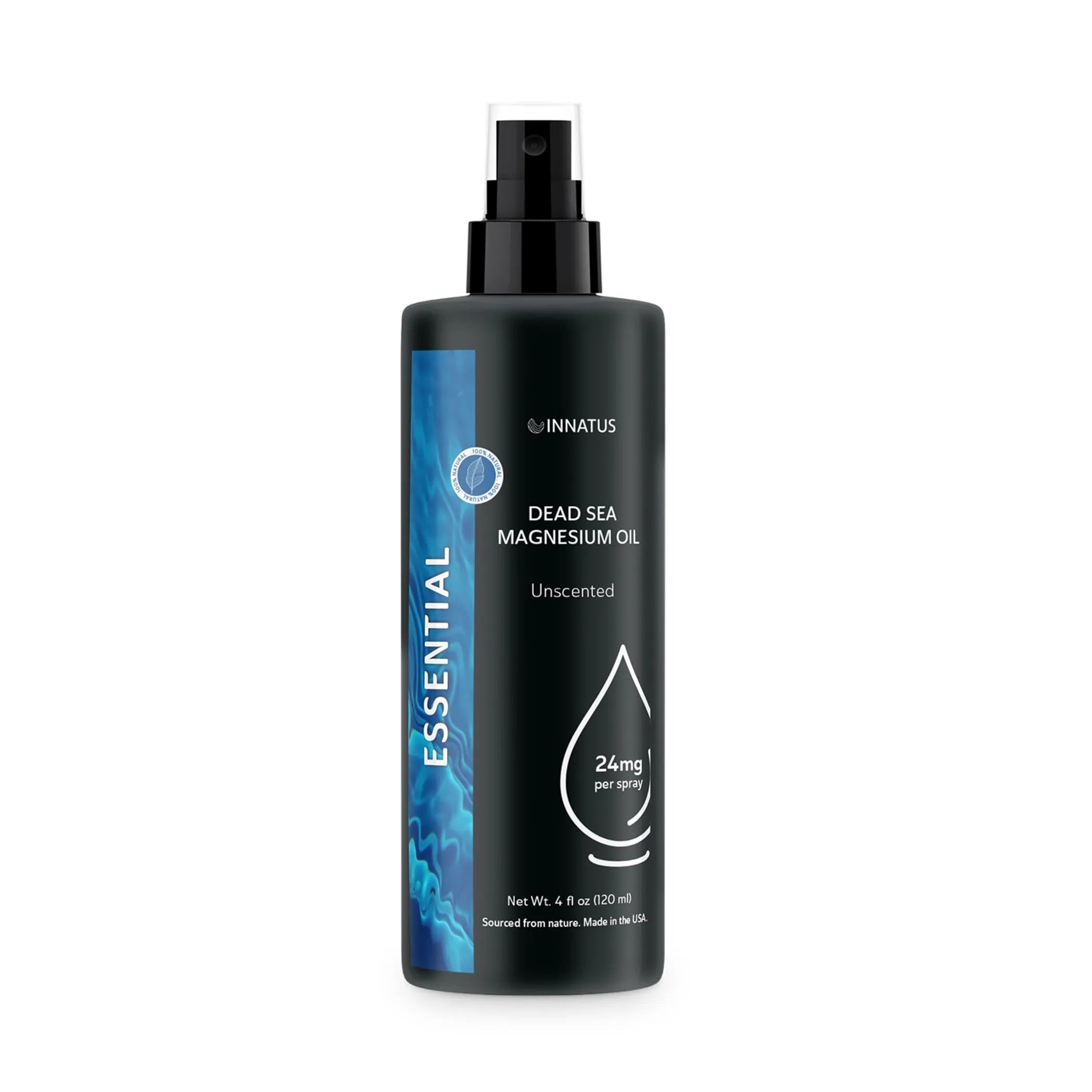 Luxury Dead Sea Spa Gift Bath Salt, Magnesium Flakes, Magnesium Oil & Geranium-Lavender Essential Oil