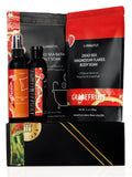 Luxury Dead Sea Spa Gift Set - Bath Salt, Mud Mask, Lavender Facial Spray & Essential Oil