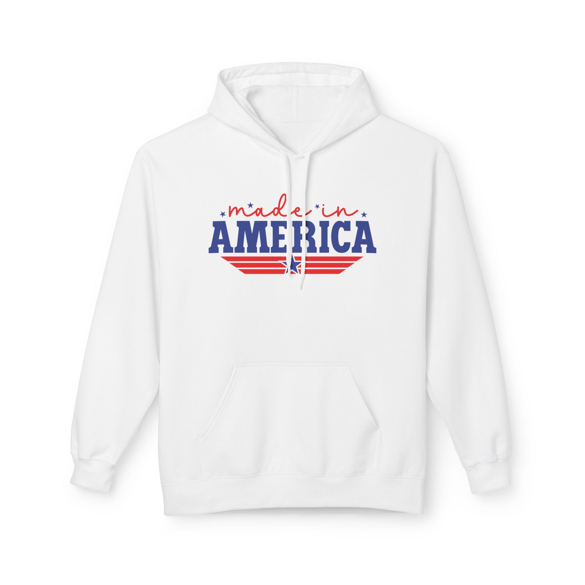 Made In America Midweight Softstyle Fleece Hoodie