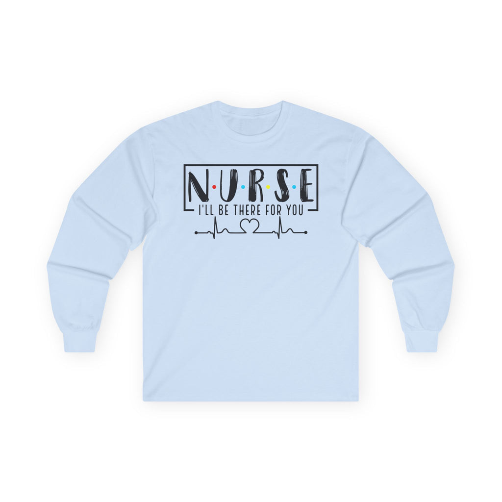 Friends Theme Nurse Cotton Long Sleeve Tee
