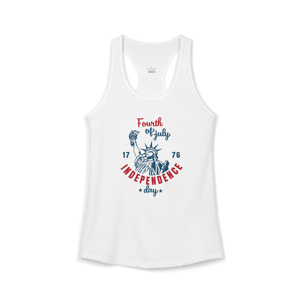 Independence Day Ideal Racerback Tank