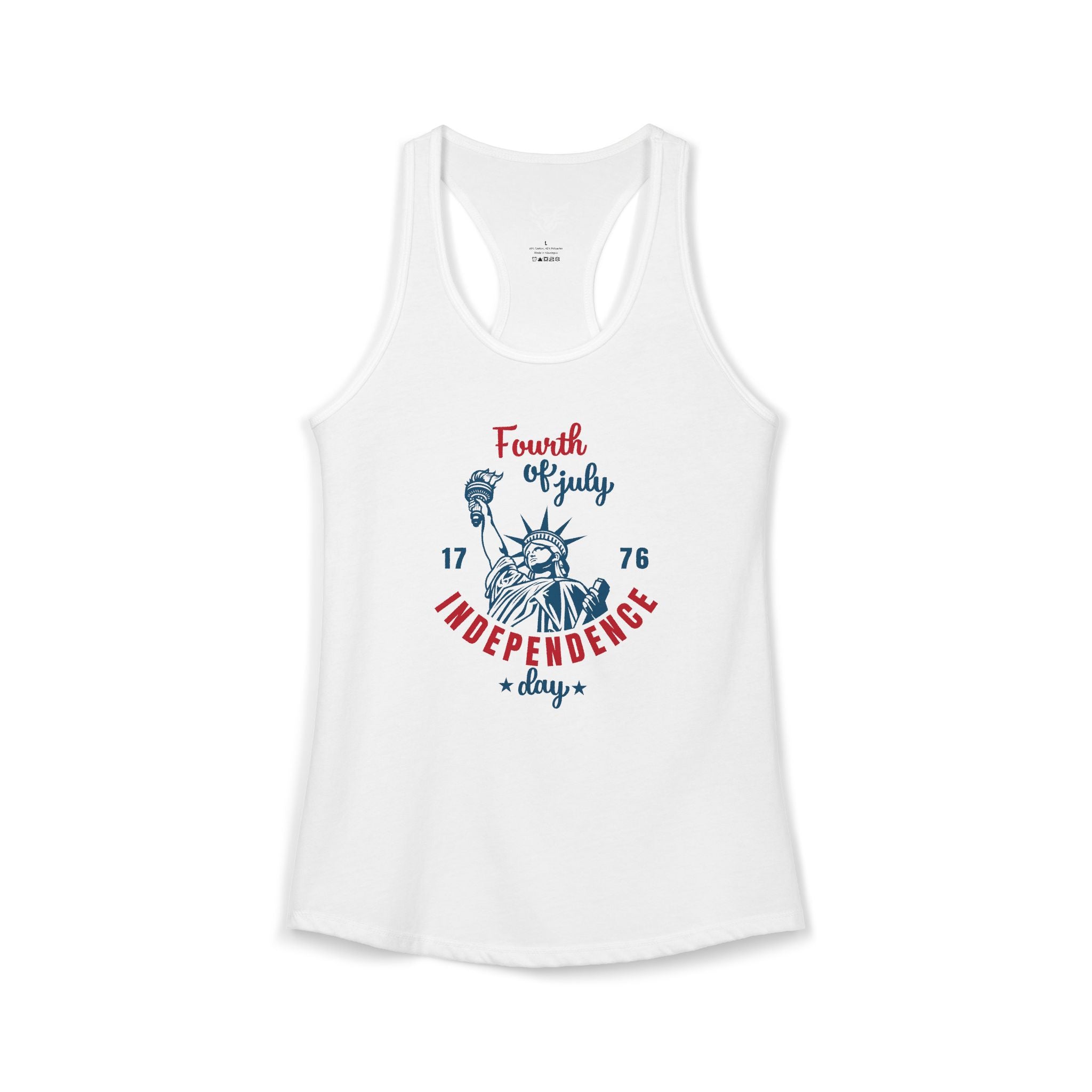 Independence Day Ideal Racerback Tank