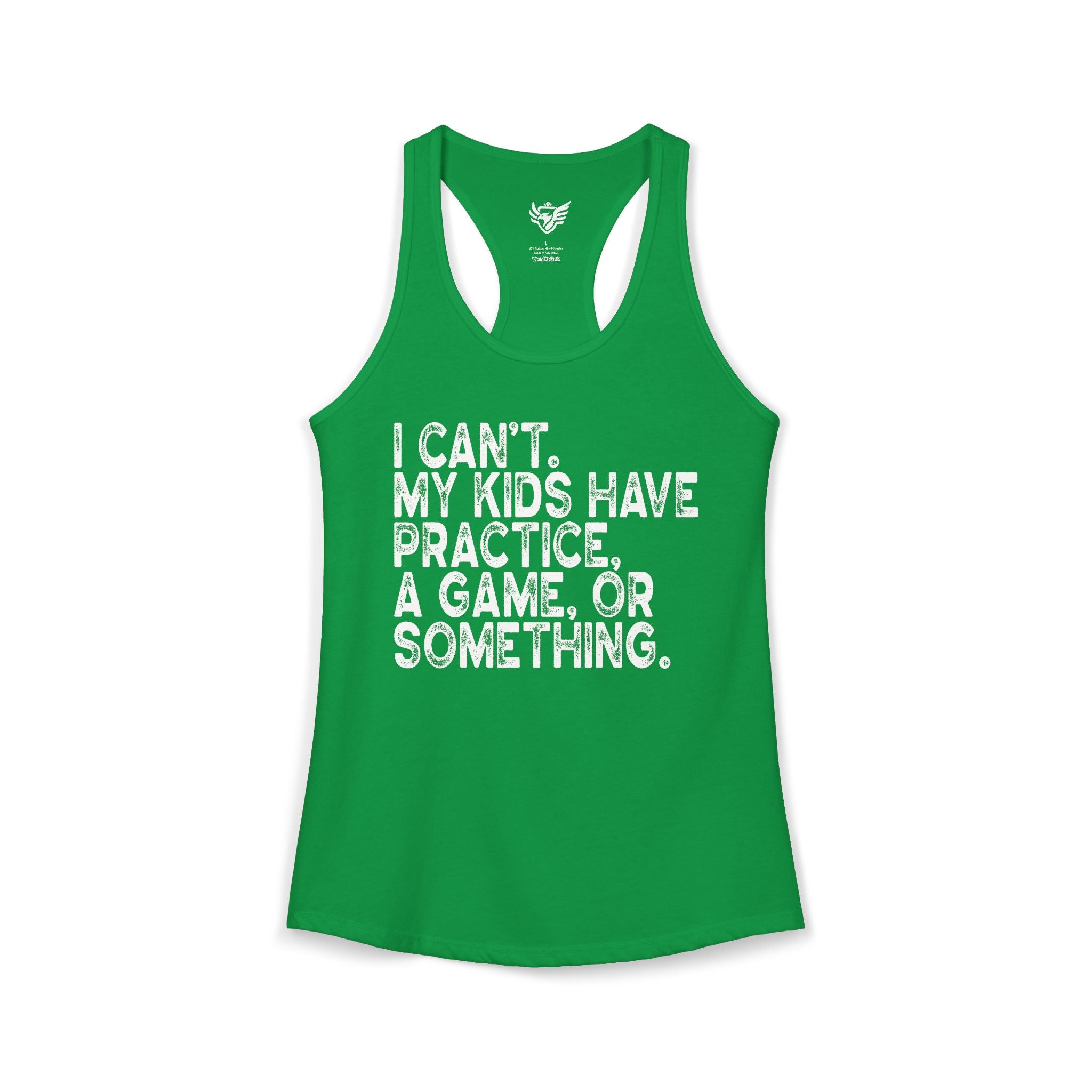 Busy Parents Ideal Racerback Tank