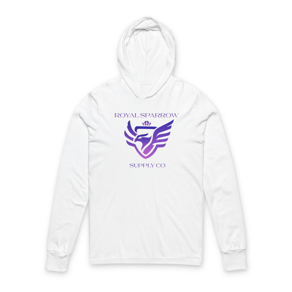 Royal Sparrow Hooded Long Sleeve Tee
