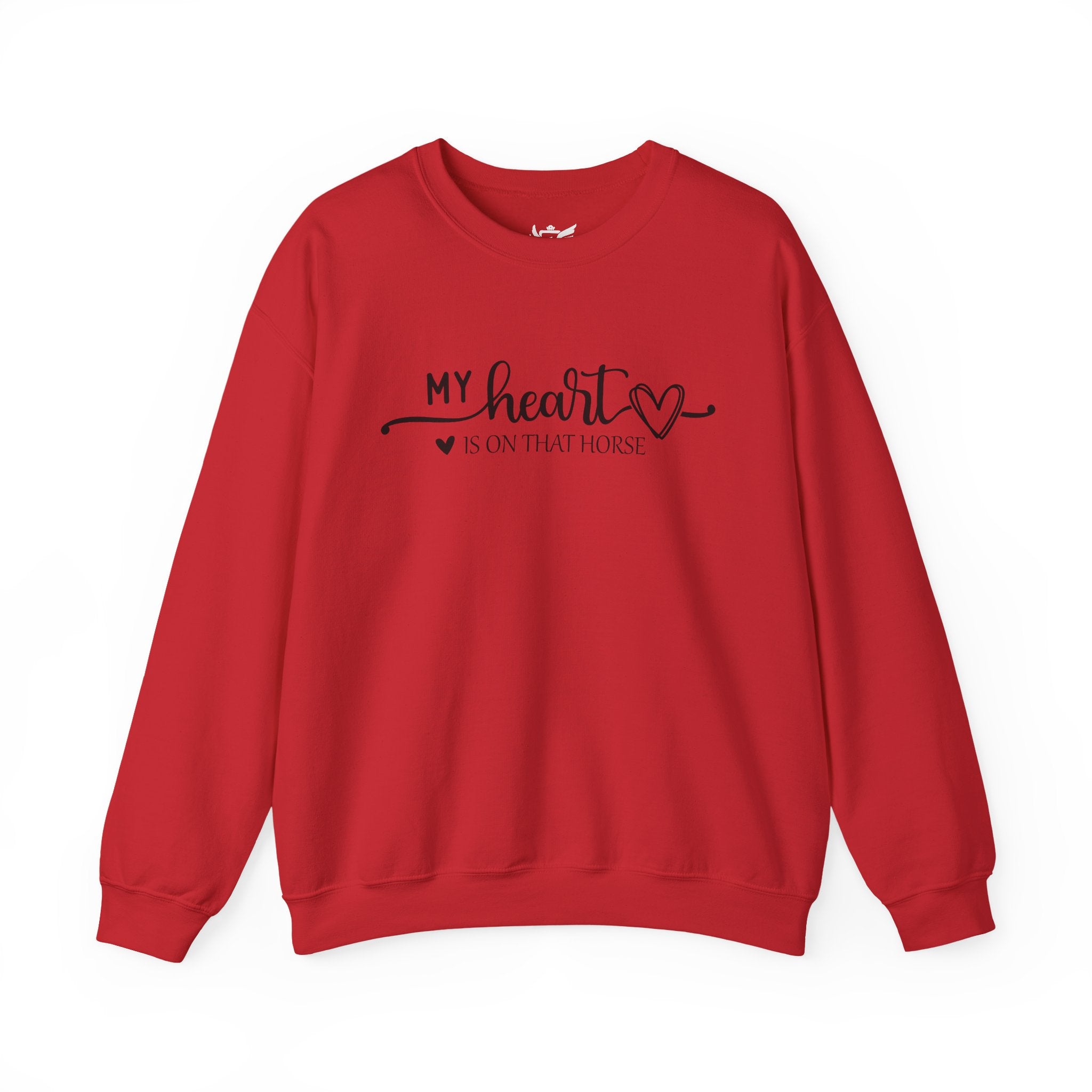 Heart on Horse Heavy Blend™ Crewneck Sweatshirt