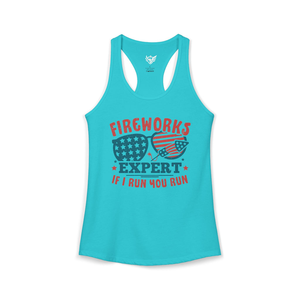 Fireworks Expert Ideal Racerback Tank