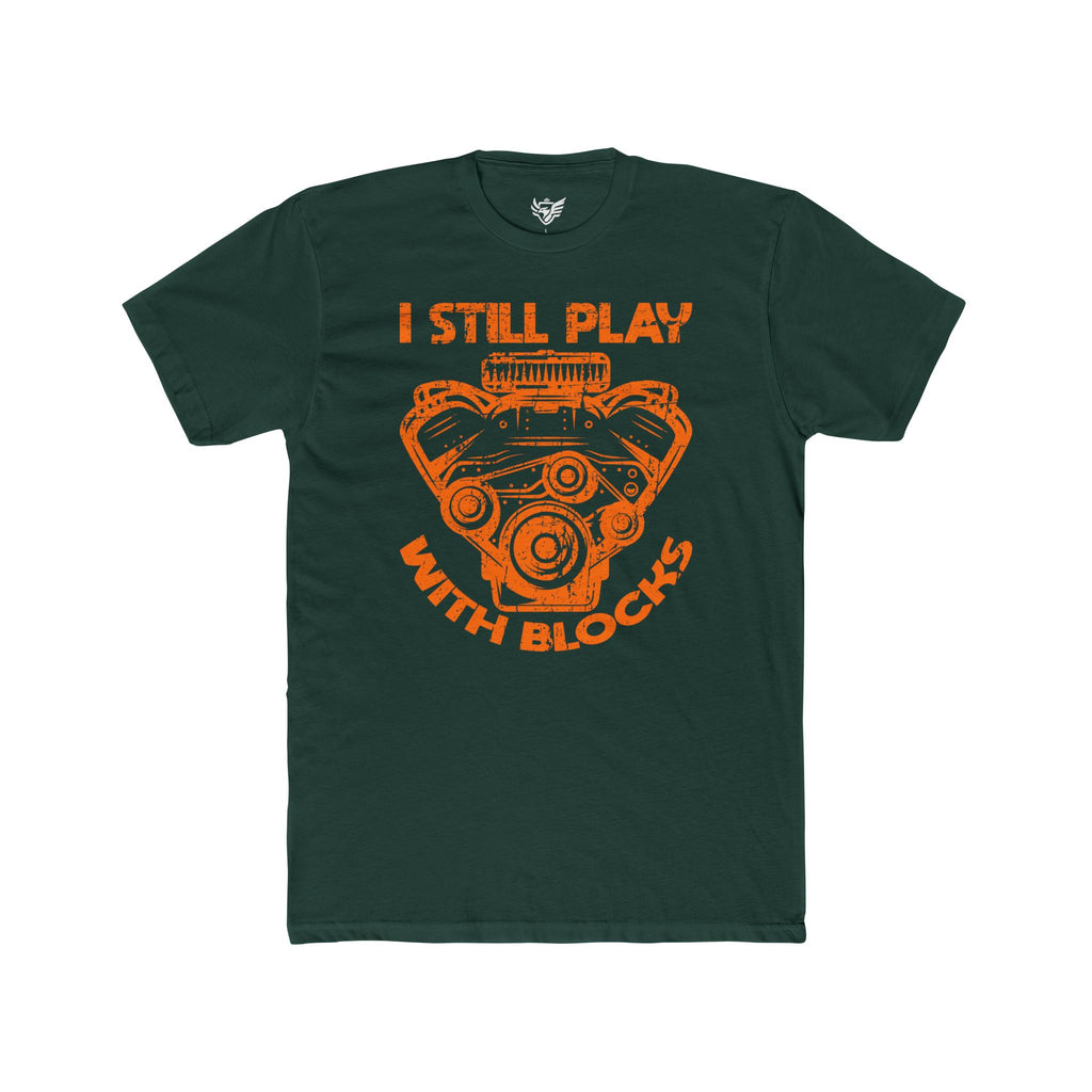 Engine Block Cotton Crew Tee
