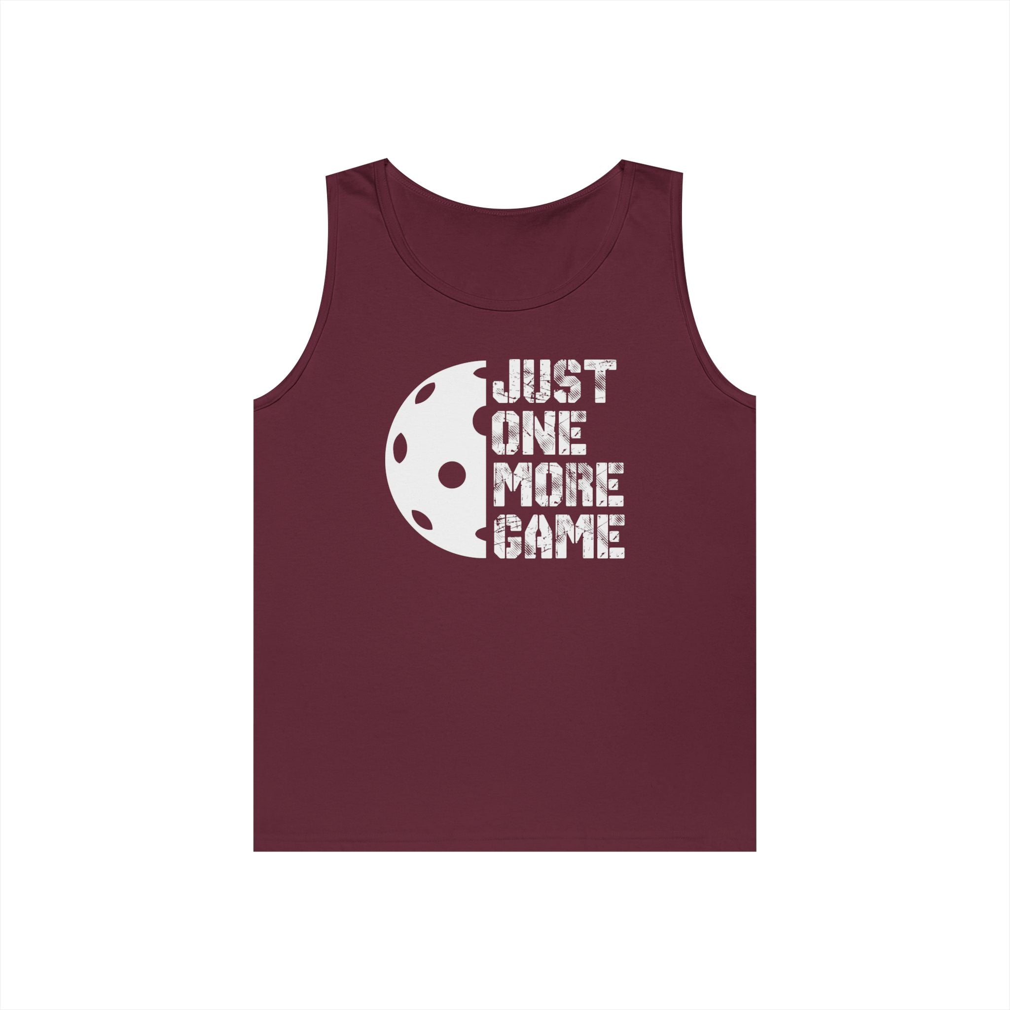 Just One More Game Heavy Cotton Tank Top