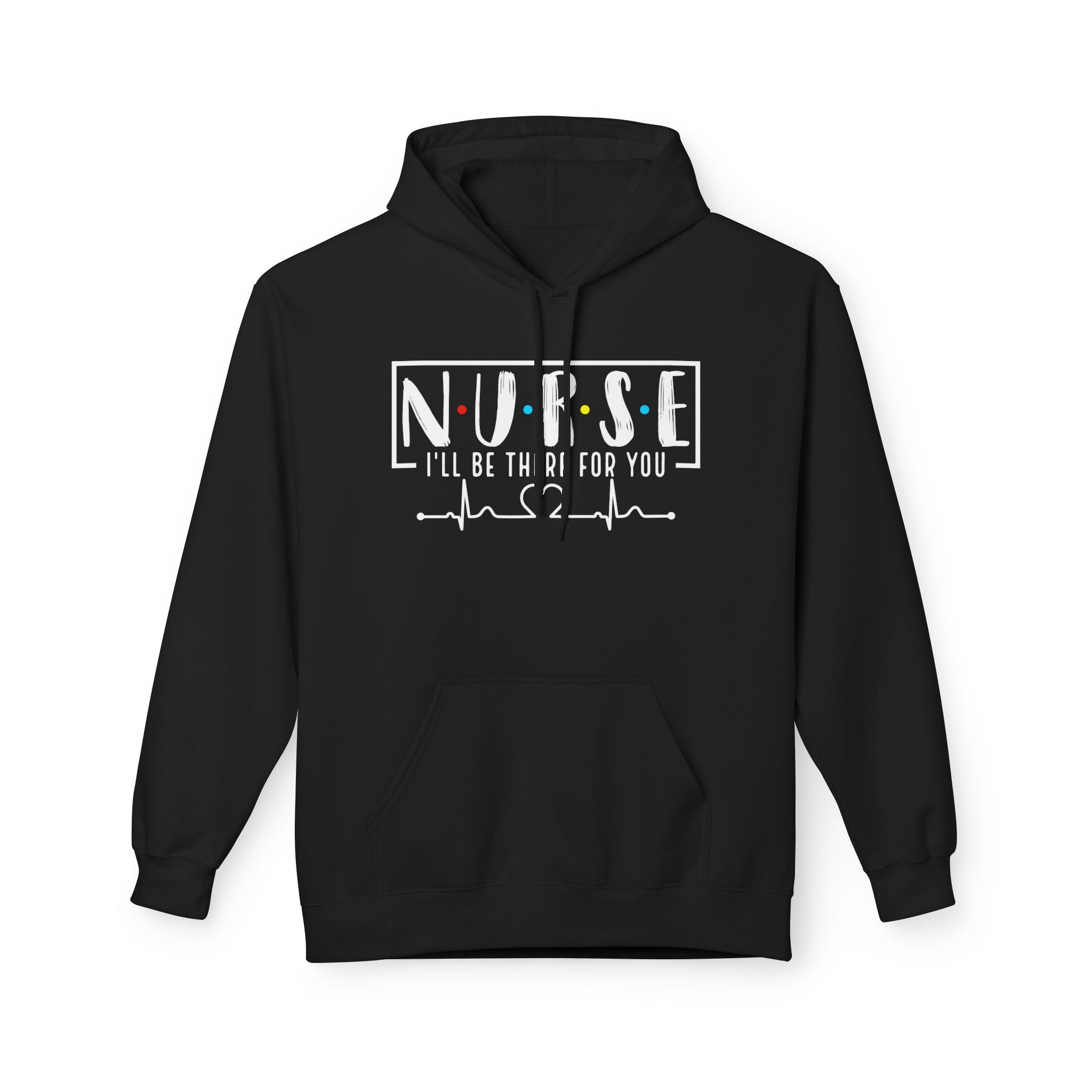 Friend's Theme Nurse Midweight Softstyle Fleece Hoodie