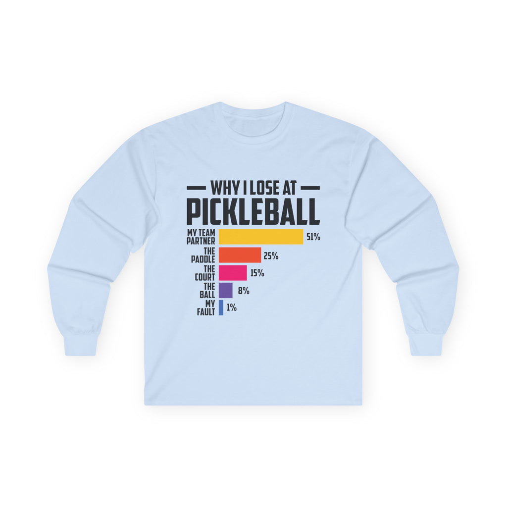 Why I Lose Cotton Long Sleeve Tee