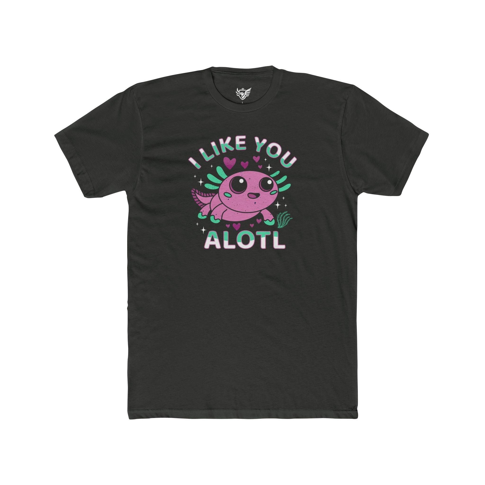I Like You Alotl Cotton Crew Tee