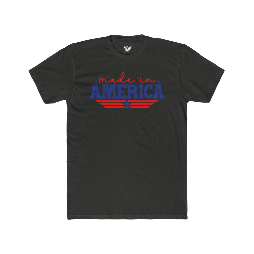 Made In America Cotton Crew Tee