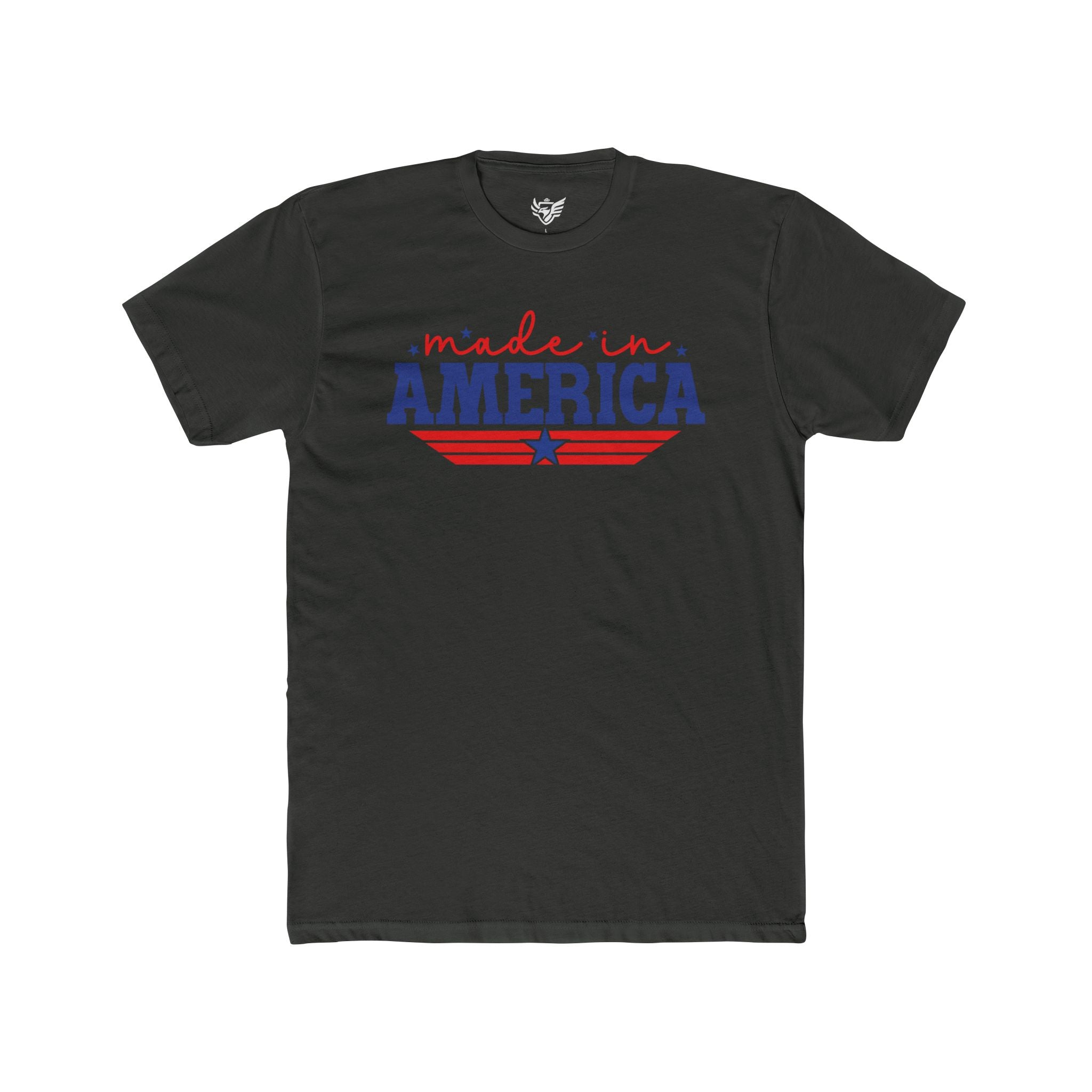 Made In America Cotton Crew Tee