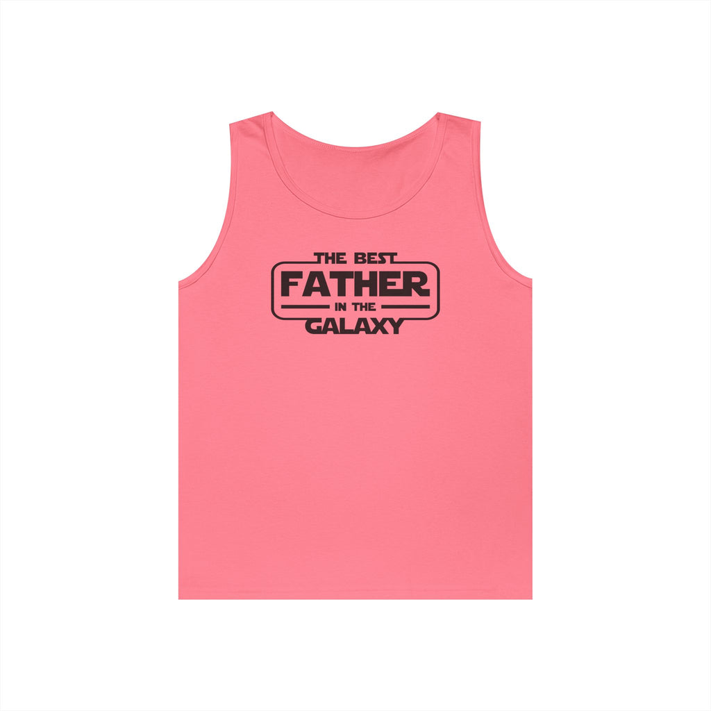 The Best Father In The Galaxy Heavy Cotton Tank Top