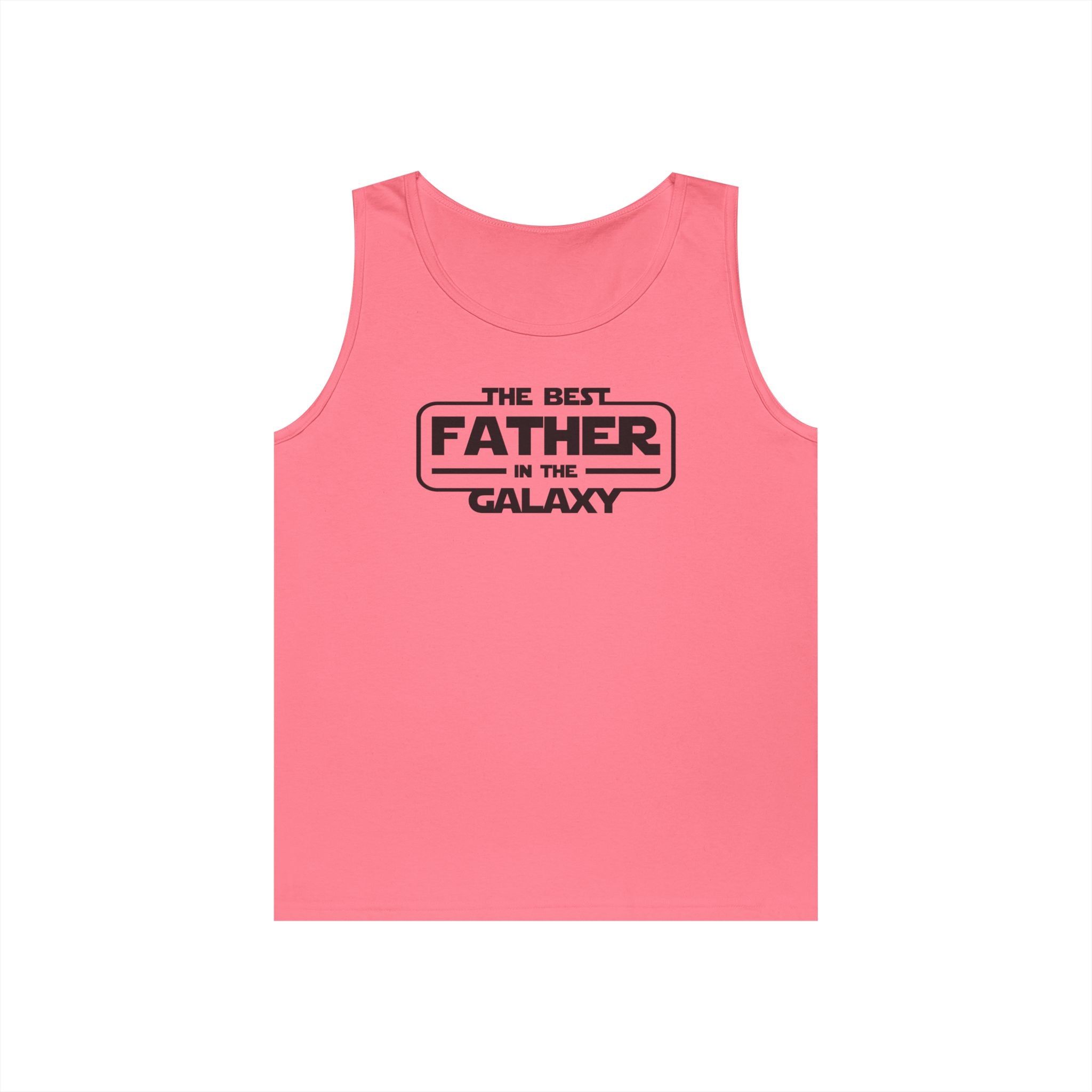 The Best Father In The Galaxy Heavy Cotton Tank Top
