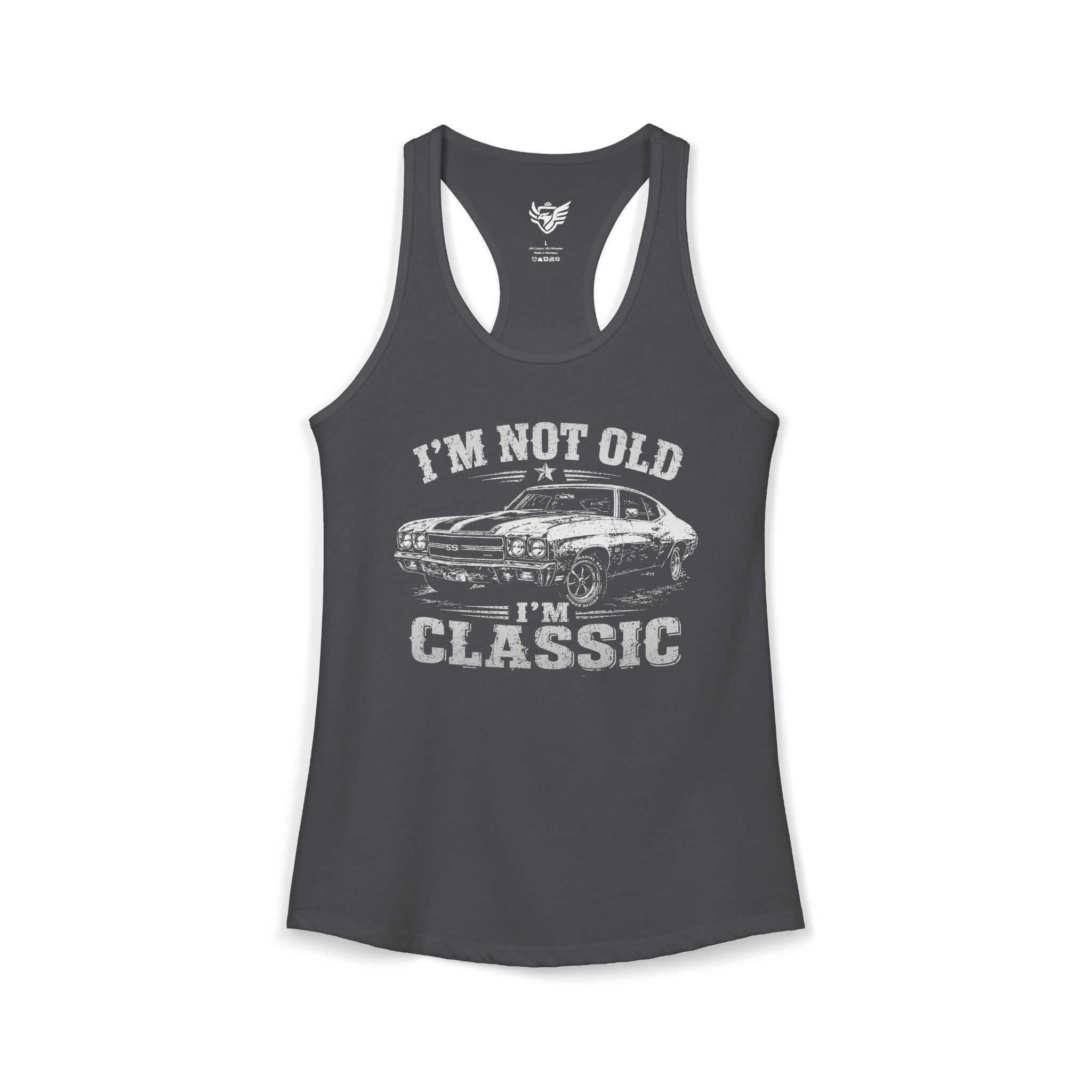 Not Old, Classic Ideal Racerback Tank