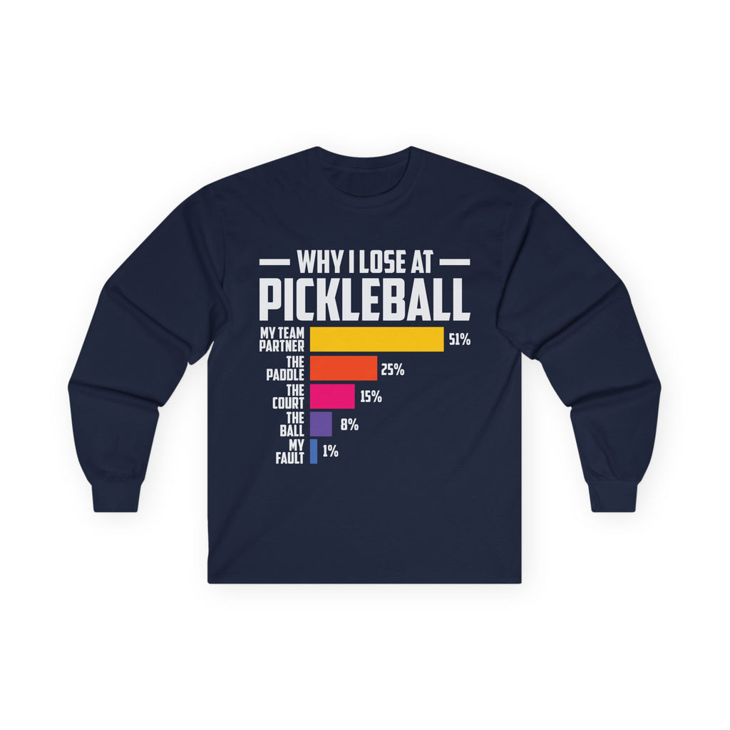 Why I Lose Cotton Long Sleeve Tee