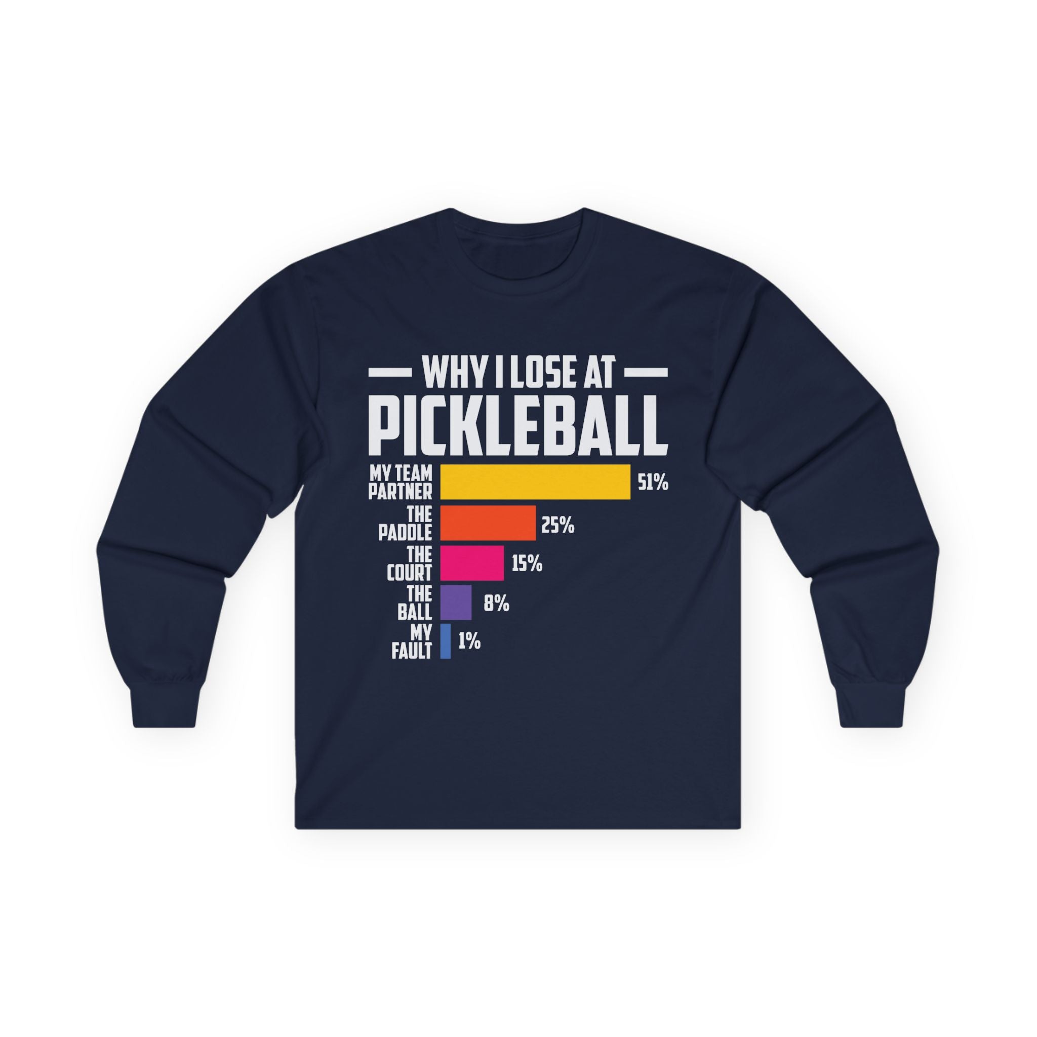 Why I Lose Cotton Long Sleeve Tee