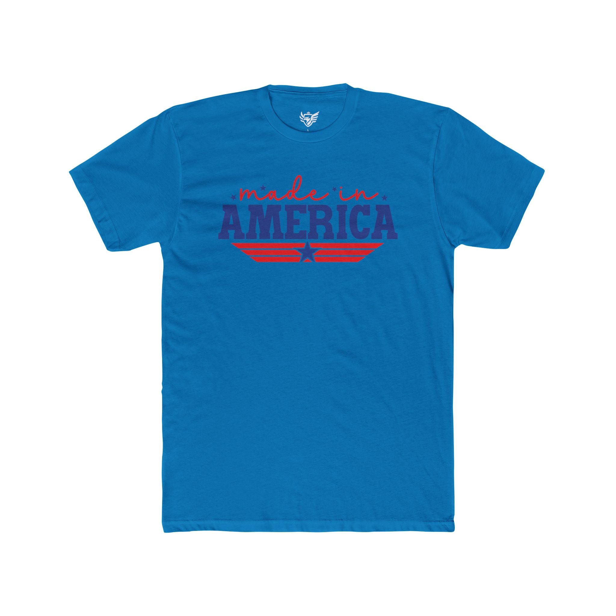 Made In America Cotton Crew Tee