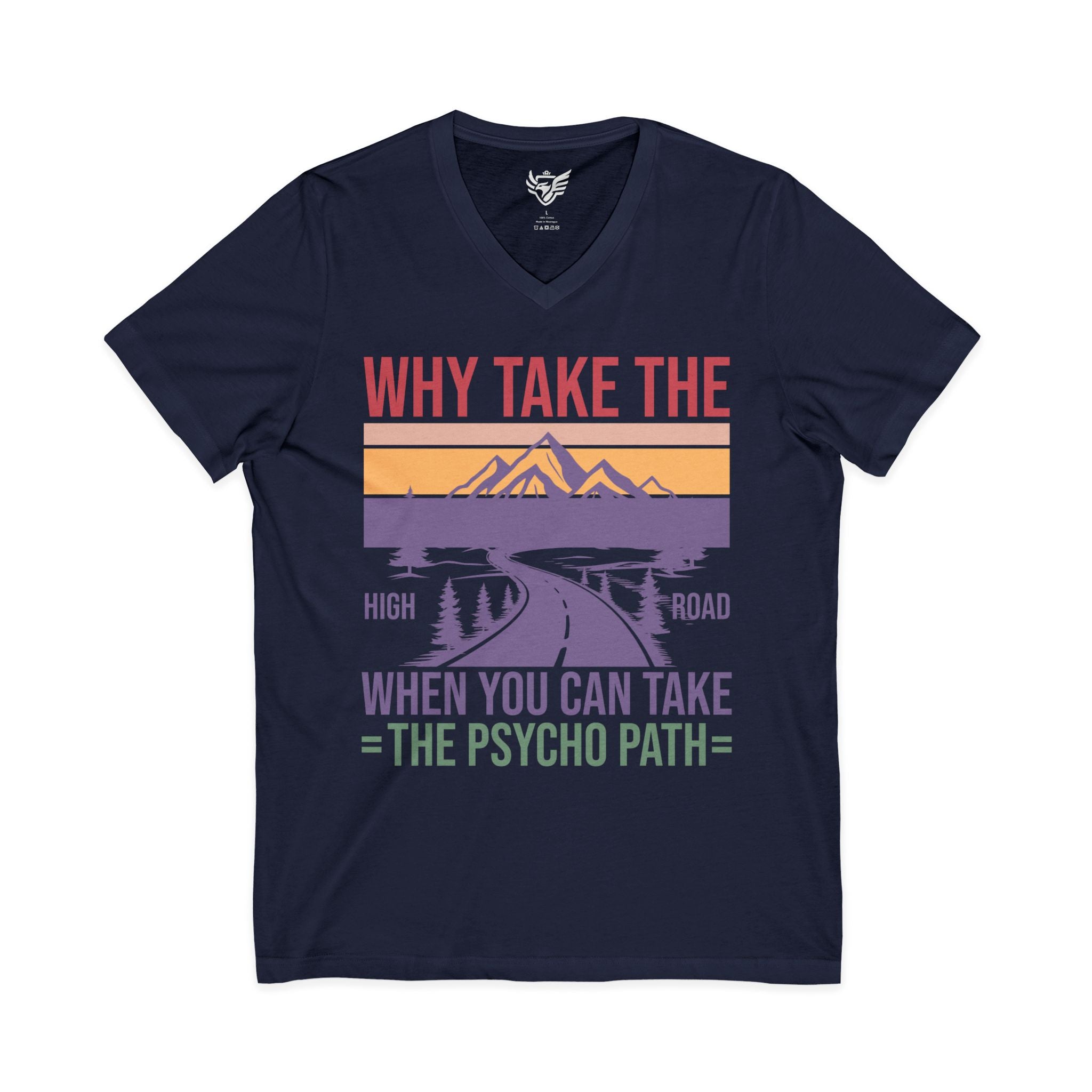 High Road Jersey Short Sleeve V-Neck Tee