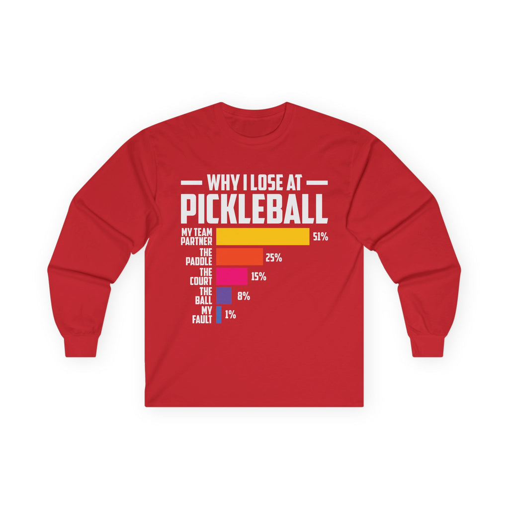 Why I Lose Cotton Long Sleeve Tee