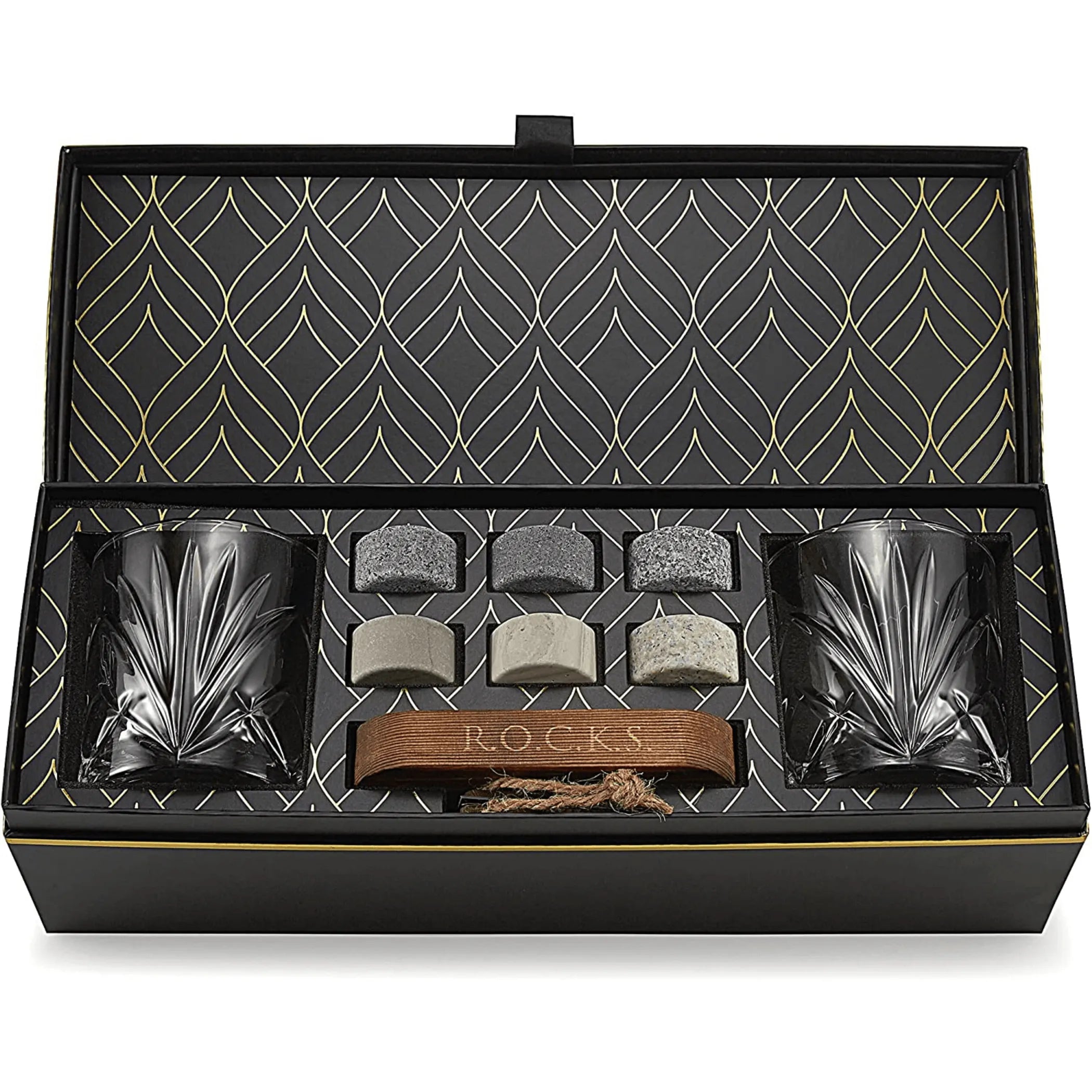 The Connoisseur's Set - Palm Whiskey Glass Edition