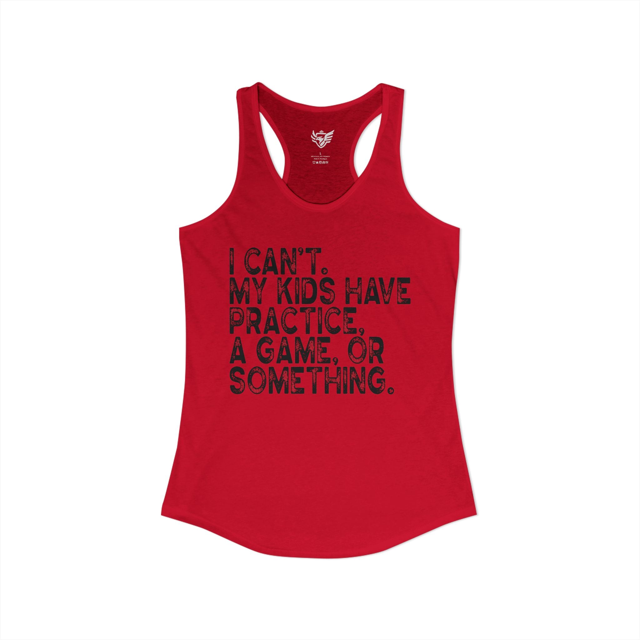 Busy Parents Ideal Racerback Tank