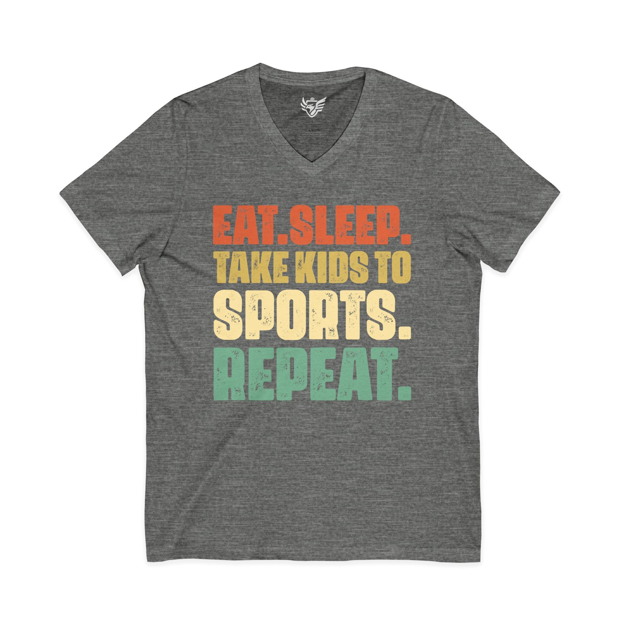 Parents Jersey Short Sleeve V-Neck Tee