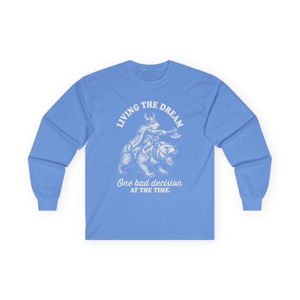 Living The Dream Cotton Long Sleeve Tee