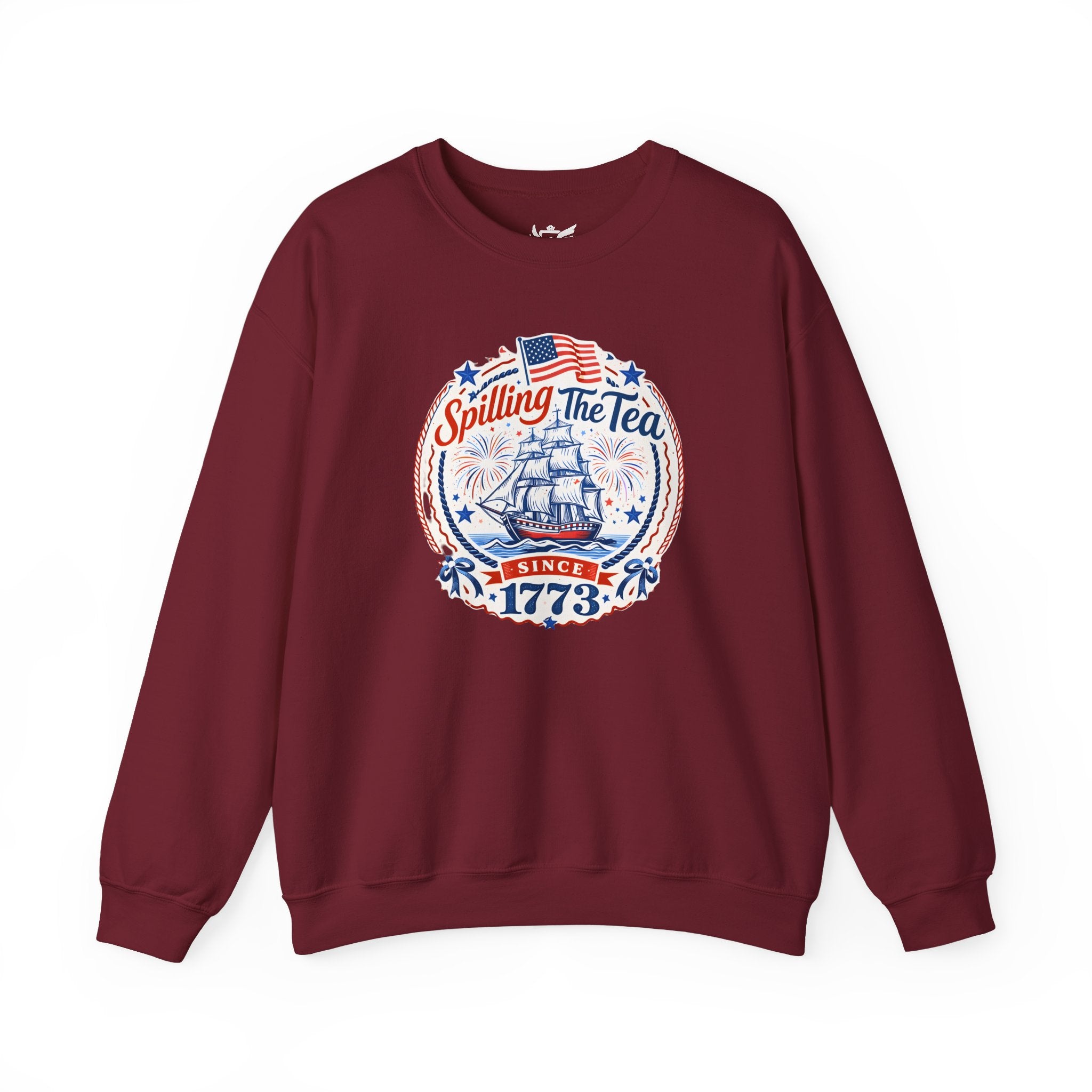 Spilling The Tea Heavy Blend™ Crewneck Sweatshirt