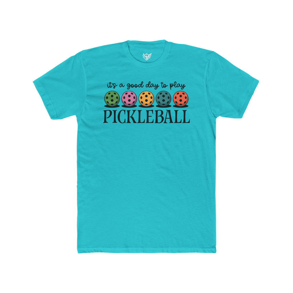 Good Day Pickleball Cotton Crew Tee