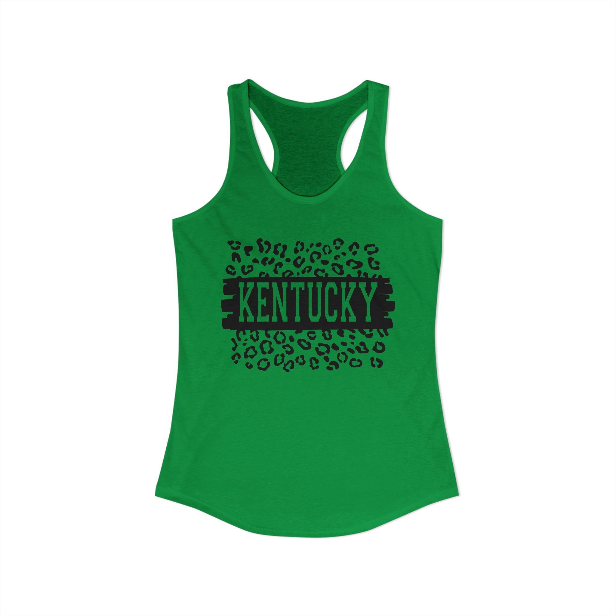Women's KY Leopard Ideal Racerback Tank