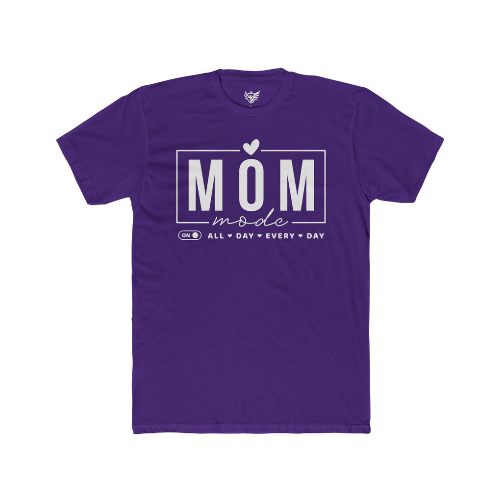 Mom Mode Cotton Crew Tee