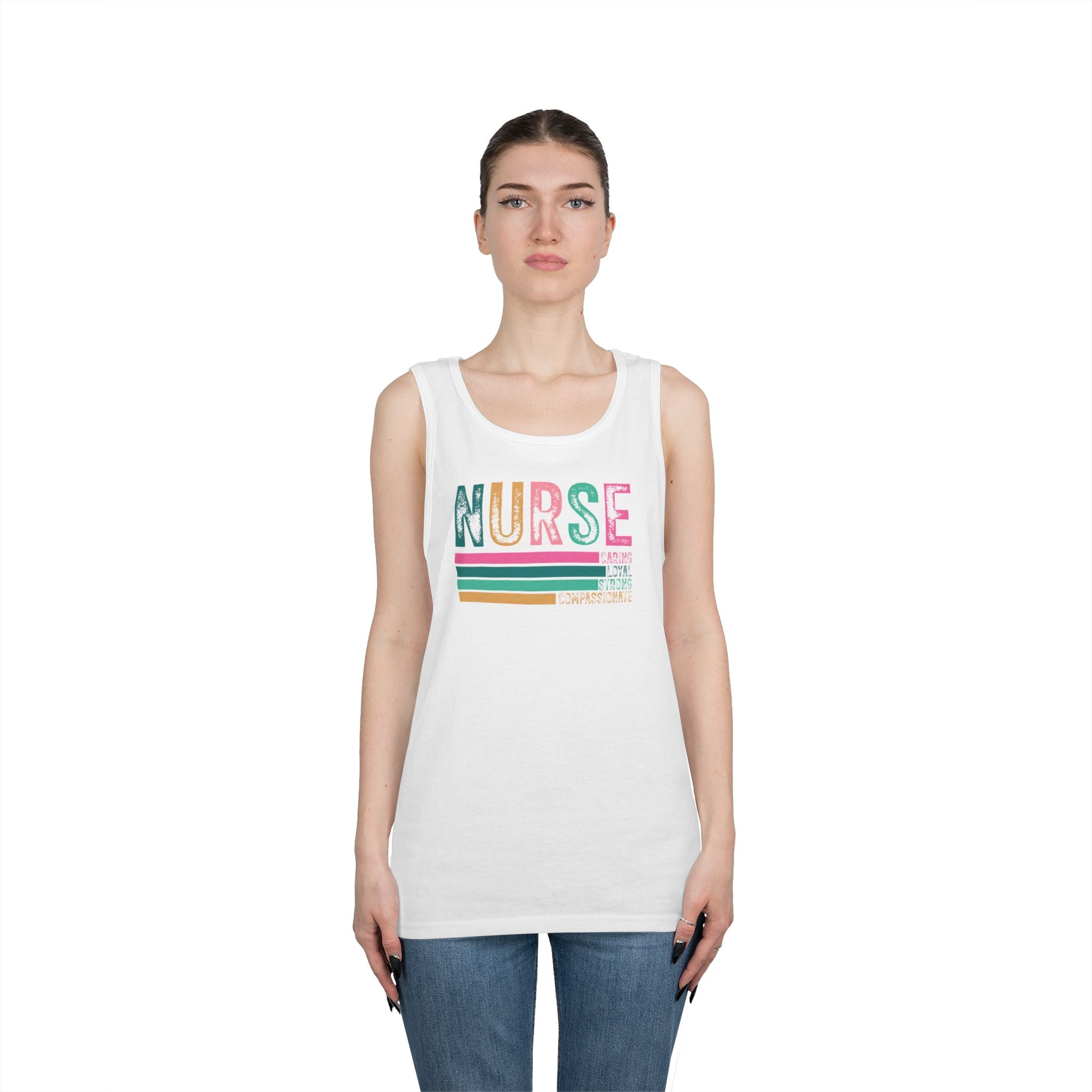 Nurse Heavy Cotton Tank Top