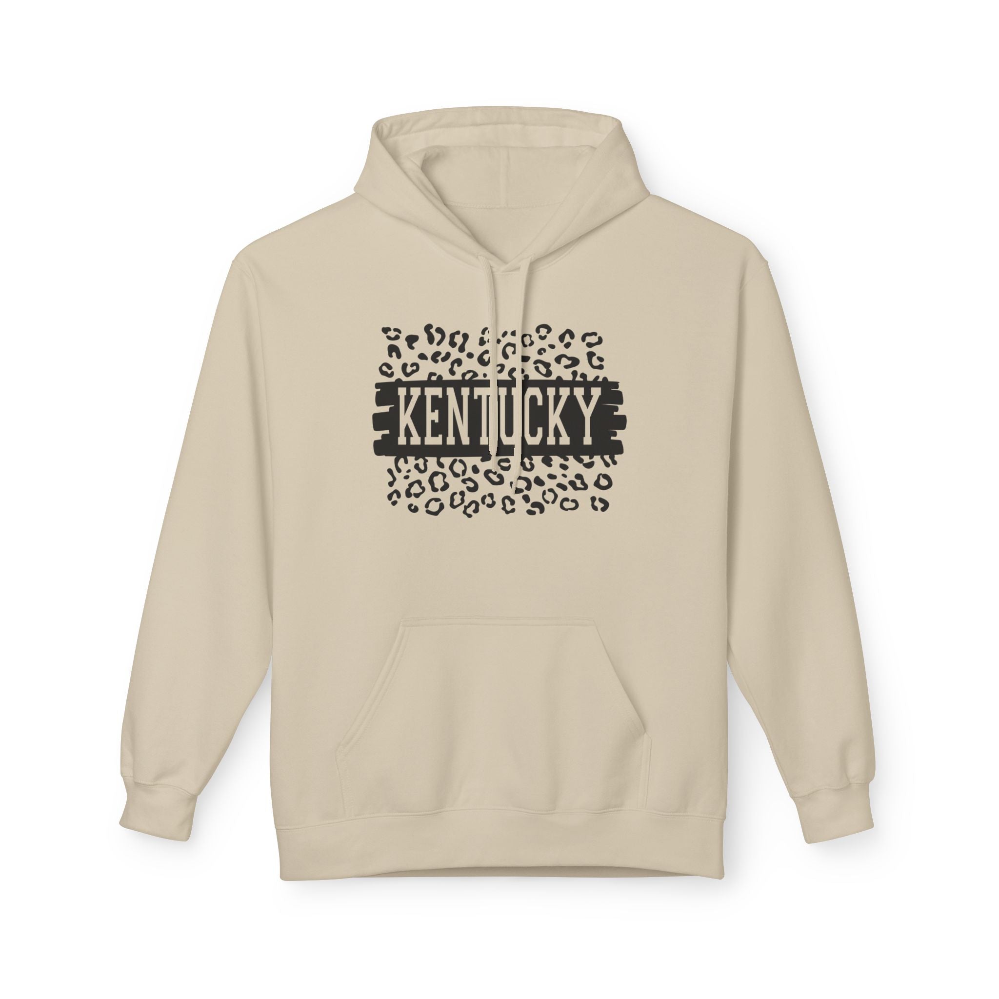 KY Leopard Midweight Softstyle Fleece Hoodie