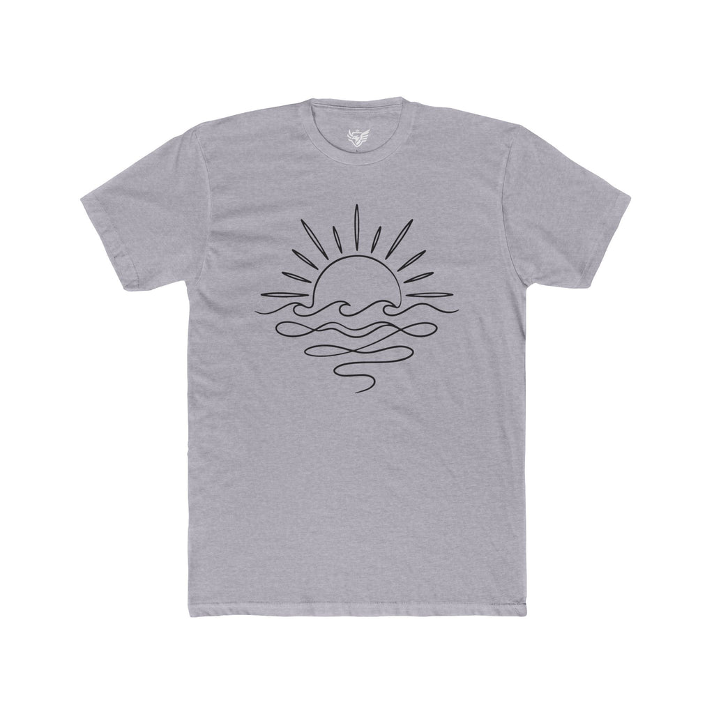 Sunny Sea Cotton Crew Tee
