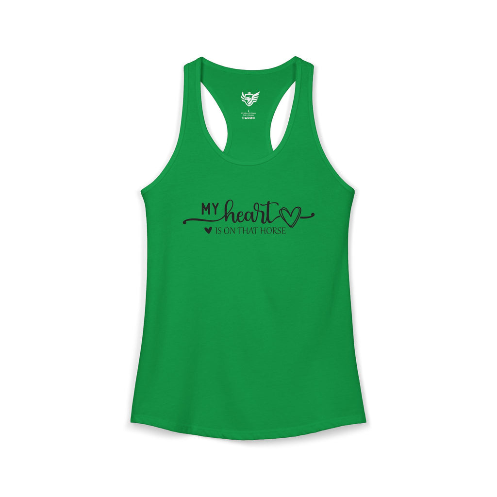Heart on Horse Ideal Racerback Tank